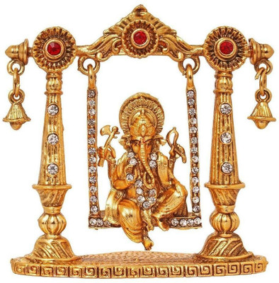56% OFF on Ratna Ganesh Murti God Shri Ganesh Car Dashboard Statue Lord Ganesha Idol Bhagwan Ganpati Spiritual Puja Vastu Figurine - Religious Murti Pooja Gift Item / Temple / Home Décor Decorative Showpiece Decorative Showpiece Decorative Showpiece - 7 cm(Brass, Gold) 56% OFF on Ratna Ganesh Murti God Shri Ganesh Car Dashboard Statue Lord Ganesha Idol Bhagwan Ganpati Spiritual Puja Vastu Figurine - Religious Murti Pooja Gift Item / Temple / Home Décor Decorative Showpiece Decorative Showpiece Decorative Showpiece - 7 cm(Brass, Gold)