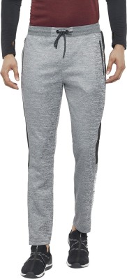 Ajile By Pantaloons Self Design Men Grey Track Pants