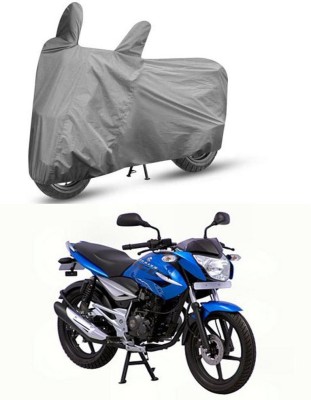 Mdstar Two Wheeler Cover for Bajaj(XCD 125cc, Black)