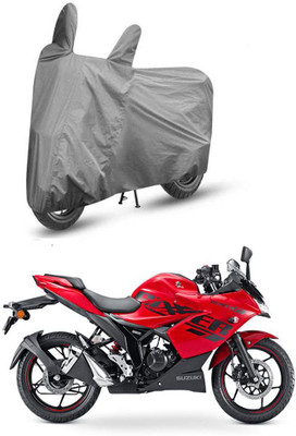 HYBRIDS COLLECTION Two Wheeler Cover for Suzuki(Gixxer SF, Grey)