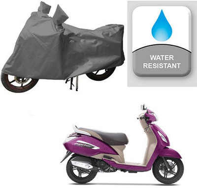 RPSENTTERPR Waterproof Two Wheeler Cover for TVS(Jupiter, Grey)