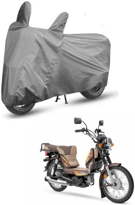 AUTOCAD Waterproof Two Wheeler Cover for TVS(XL 100, Black)