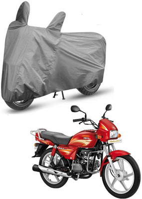 SMDP Two Wheeler Cover for Hero(Splendor Plus, Grey)