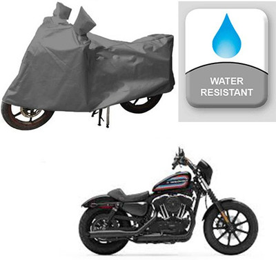 RPSENTTERPR Waterproof Two Wheeler Cover for Harley Davidson(XL 1200, Grey)