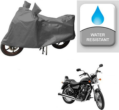 RPSENTTERPR Waterproof Two Wheeler Cover for Royal Enfield(Thunderbird 350, Grey)