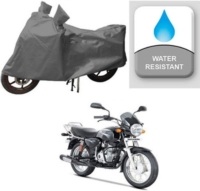 RPSENTTERPR Waterproof Two Wheeler Cover for Bajaj(Boxer, Grey)