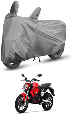 HYBRIDS COLLECTION Two Wheeler Cover for Revolt(RV 400, Black)