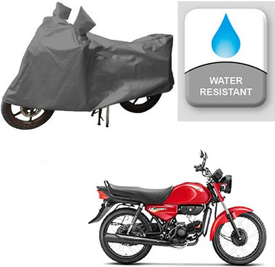 RPSENTTERPR Waterproof Two Wheeler Cover for Hero(HF Dawn, Grey)