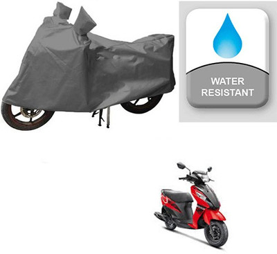 RPSENTTERPR Waterproof Two Wheeler Cover for Suzuki(Let's, Grey)