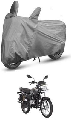 THE REAL ARV Two Wheeler Cover for Bajaj(Platina, Grey)