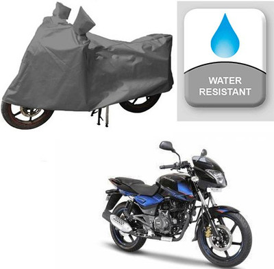 RPSENTTERPR Waterproof Two Wheeler Cover for Bajaj(Pulsar 150 DTS-i, Grey)