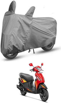 HYBRIDS COLLECTION Two Wheeler Cover for Hero(Pleasure, Grey)