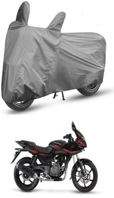 AutoGalaxy Two Wheeler Cover for Bajaj(Pulsar 220F, Grey)