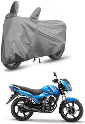 AutoGalaxy Two Wheeler Cover for TVS(Victor New, Black)
