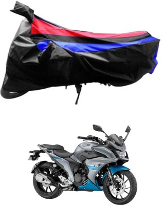 JVG Waterproof Two Wheeler Cover for Yamaha(Fazer 25, Black, Red, Blue)