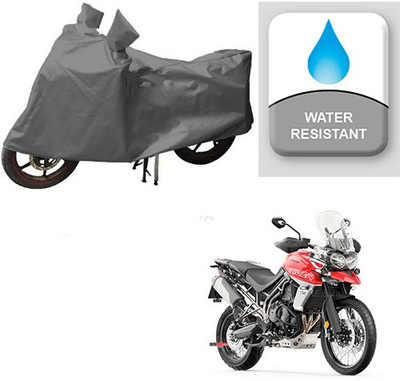 RPSENTTERPR Waterproof Two Wheeler Cover for Triumph(Tiger 800 XCA, Grey)