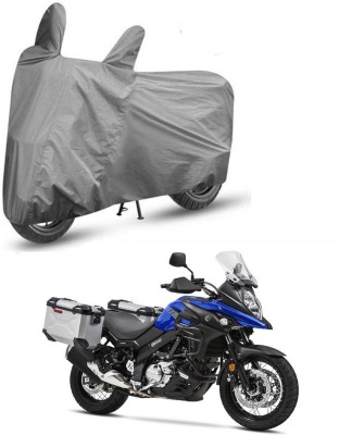 HYBRIDS COLLECTION Two Wheeler Cover for Suzuki(V Strom 650, Grey)