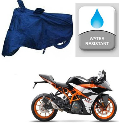 RPSENTTERPR Waterproof Two Wheeler Cover for KTM(RD 350, Blue)