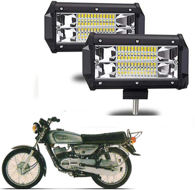 BRPEARl 72 Watt Spot Beam Off Road Driving Lamp 24 LED Bar Fog Light -1082 Fog Lamp Motorbike, Car LED for Yamaha (25 V, 72 W)(RX 100, Pack of 2)