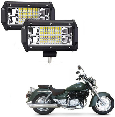 BRPEARl 72 Watt Spot Beam Off Road Driving Lamp 24 LED Bar Fog Light -1050 Fog Lamp Motorbike, Car LED for Hyosung (25 V, 72 W)(Aquila 250, Pack of 2)