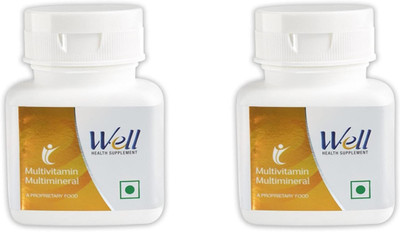 Well Multivitamin Multimineral A Proprietary Food 30 Tablets (Pack of 2)(2 x 30 Tablets)