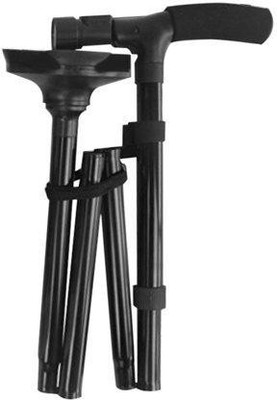 VVG TRADERS Walking Cane with LED Light Adjustable Walking Stick - Trusty Cane light Handle LED Light Folding Old Man Safety Walking Stick