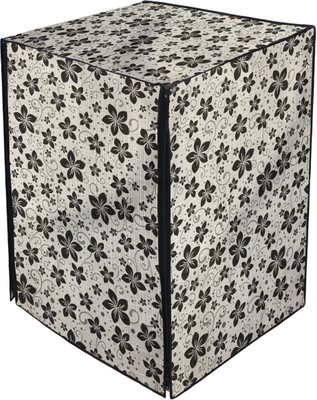 Wings Star Front Loading Washing Machine  Cover(Width: 60 cm, Grey)