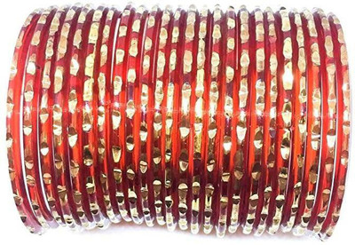 Smita collection Glass Bangle(Pack of 24)