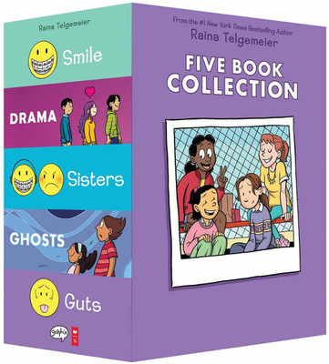 Raina Telgemeier Collection Box Set (5 Books)(English, Paperback, unknown)