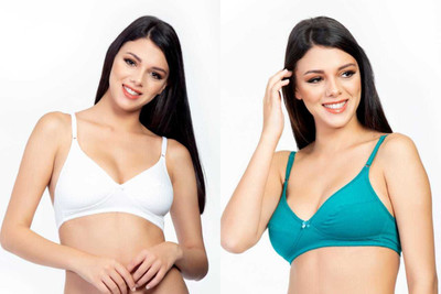 Envie Envie-1001 Women Minimizer Non Padded Bra(Multicolor)