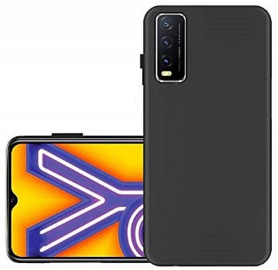 GDBUY Back Cover for Vivo Y20i(Black, Shock Proof, Pack of: 1)