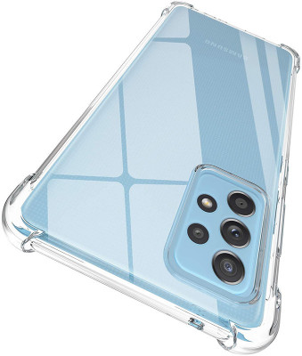 Elica Back Cover for Samsung Galaxy A52 5G(Transparent, Shock Proof, Silicon, Pack of: 1)