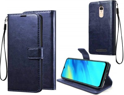 COVERBLACK Flip Cover for Micromax Canvas Infinity HS2(Blue, Magnetic Case, Pack of: 1)