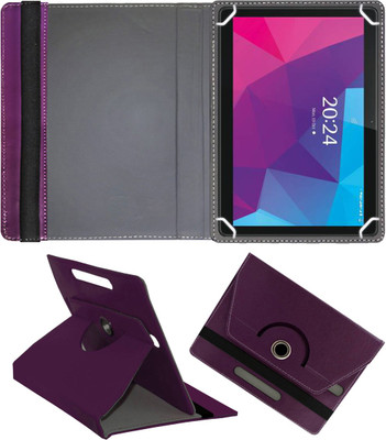 Fastway Flip Cover for Lava Magnum Xl 10.1 inch(Purple, Cases with Holder, Pack of: 1)