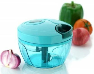 Velish new Manual Quick Chopper Mini Handy Chopper Pull String Chopper Vegetable & Fruit (1 Pull Choper) Green Vegetable & Fruit Chopper/garlic/chilly/Dry fruit/Onion/Chopper Vegetable & Fruit Chopper(1 chopper)