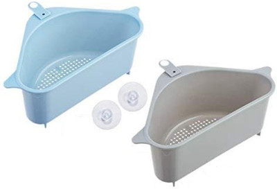 Shreejee Organizer/Storage Basket Strainer(Multicolor Pack of 2)