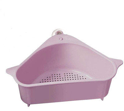 Shreejee Bathroom Support Shelf Soap Box Organizer Strainer(Multicolor Pack of 1)