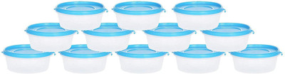 Cutting EDGE Plastic Grocery Container  - 500 ml(Pack of 12, Blue)