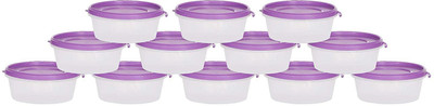 Cutting EDGE Plastic Grocery Container  - 500 ml(Pack of 12, Purple)