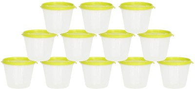 Cutting EDGE Plastic Grocery Container  - 1 L(Pack of 12, Green)