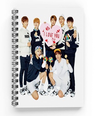 Macro OFFICIALLY LICENSED BTS COLLECTION A5 Diary YES 160 Pages(White)