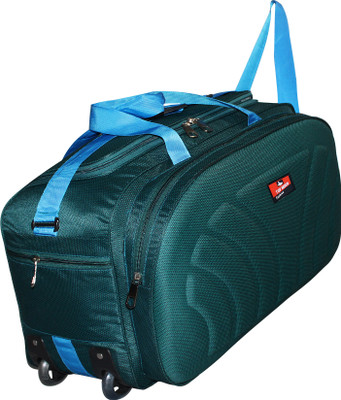 TOPMOON FASHION (Expandable) Waterproof Luggage Travel Duffel Bag with Roller wheels Duffel Bag, Tp11 Duffel With Wheels (Strolley)