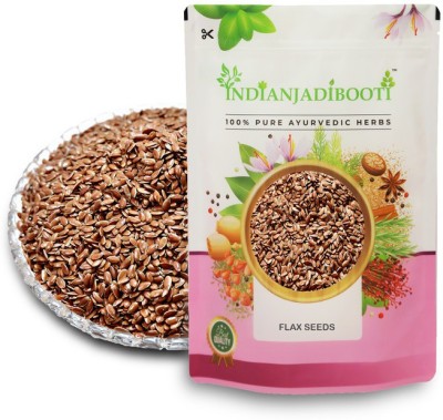 IndianJadiBooti Flax Seed Alsi, 400 Grams Pack Seed(400 g)