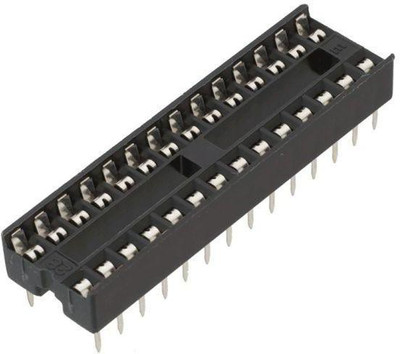 jivith 28 Pin Narrow DIP IC Socket Base Electronic Components Electronic Hobby Kit
