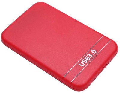 KIRTIDA 300 GB External Hard Disk Drive (HDD) with  10 GB  Cloud Storage(Red)