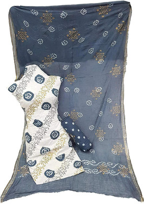 M S BANDHANI Cotton Silk Printed Salwar Suit Material