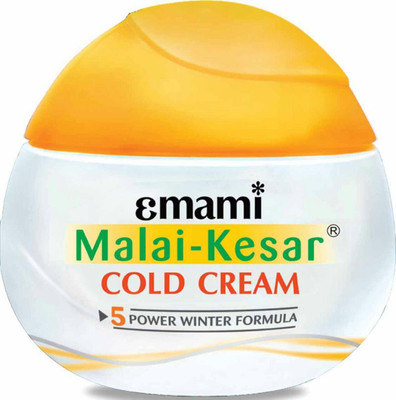 EMAMI Malai-kesar Cold Cream 60ml Pack of 5(300 ml)