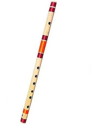 IBDA bansuri scale C for professional / learner / beginner bamboo flute 19 inch Bamboo Flute(48 cm)