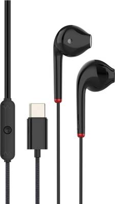 Ubon Type C Wired Earphones TC 286 Bass with Mic Wired Headset