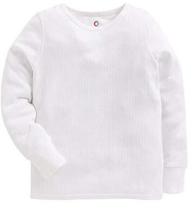 Charm n Cherish Top For Boys & Girls(White, Pack of 1)
